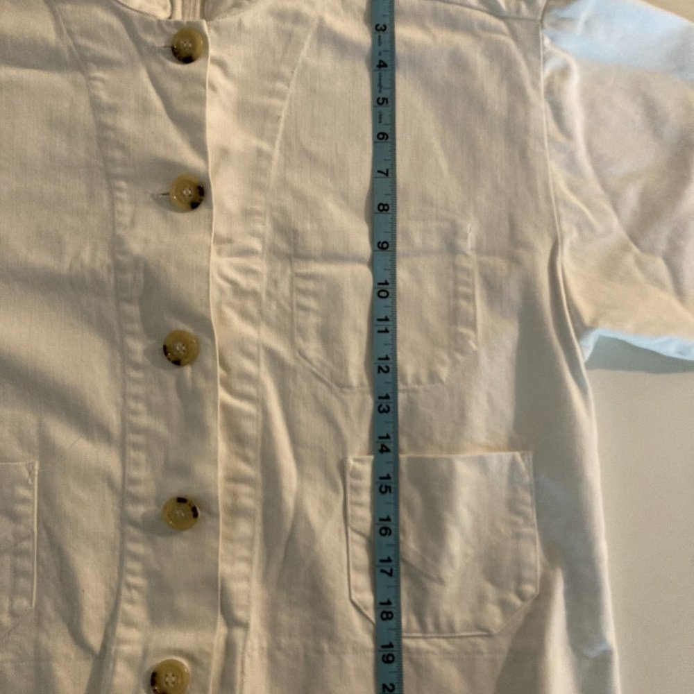 Loup White Chore Coat Jacket - Picture 4 of 10